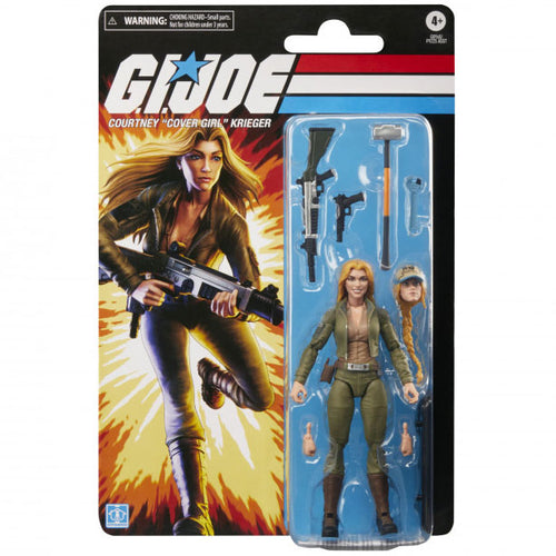 G.I. Joe Classified - Courtney “Cover Girl” Krieger Retro Cardback  6-inch Action Figure