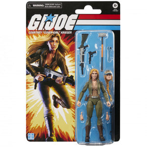 G.I. Joe Classified - Courtney “Cover Girl” Krieger Retro Cardback  6-inch Action Figure