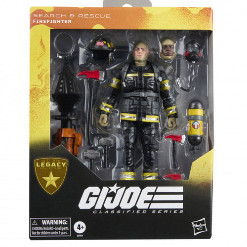 G.I. Joe Classified - Search & Rescue Firefighter  6-inch Action Figure