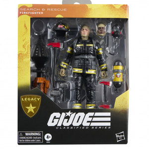 G.I. Joe Classified - Search & Rescue Firefighter  6-inch Action Figure