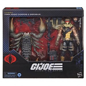 G.I. Joe Classified #180 Desert Scorpion & SKRP10N-25 6" Scale Action Figure Set