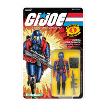 G.I. Joe Wv09 - Cobra Viper Gunner 3.75" ReAction+ Figure