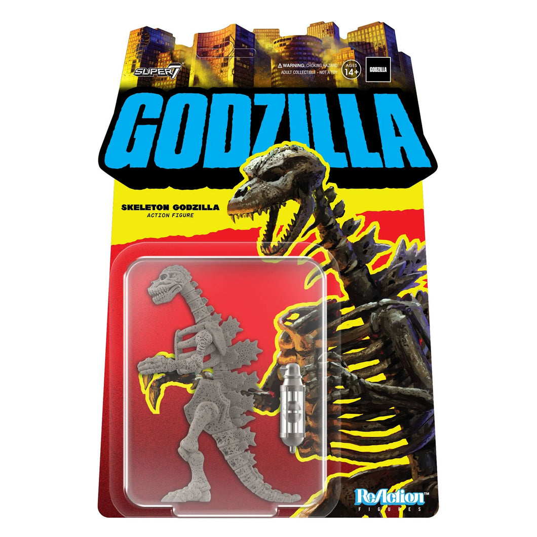 Toho - Godzilla Skeleton (Grey) ReAction Figure