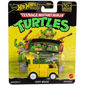 Hot Wheels Pop Culture TMNT Party Wagon Die Cast Vehicle