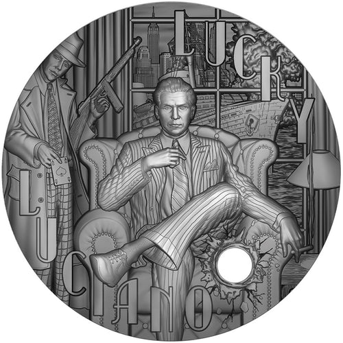 2024 Niue $5 Lucky Luciano 2oz Silver Coin