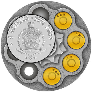 2024 Niue $5 Lucky Luciano 2oz Silver Coin