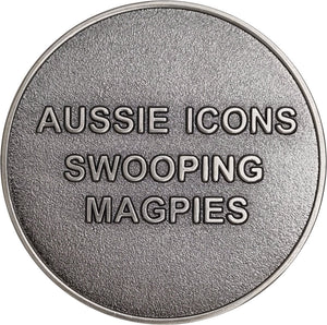 Aussie Icons - Swooping Magpies 51mm Collector Medal