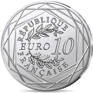 2025 France 10€ Liberation of the Auschwitz-Birkenau Camp Silver BU
