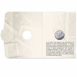 2025 France 10€ Liberation of the Auschwitz-Birkenau Camp Silver BU