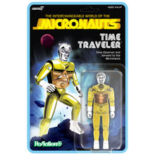 Micronauts Wv03 - Time Traveler (Translucent Yellow) Reaction+ 3.75" scale Action Figure