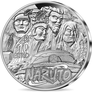 2023 France 10€ Naruto vs. Sasuke Silver coin