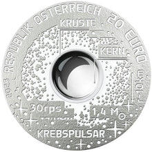 2023 Austria 20€ Neutron Star Silver Proof Coin