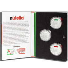 2021 Italy 5€ NUTELLA Silver 3-coin Set