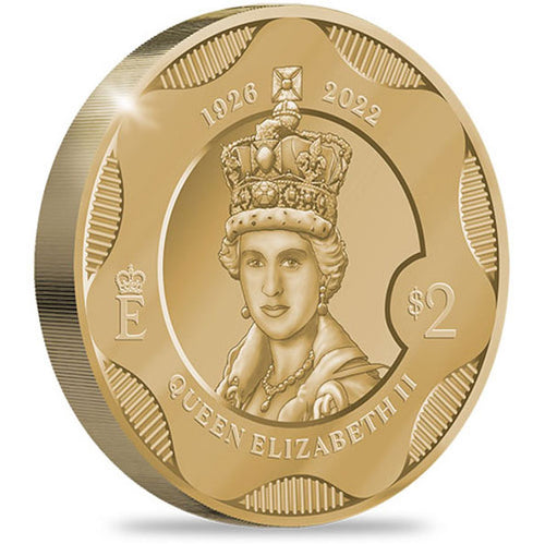 2023 NZ $2 Queen Elizabeth II 1/4oz Gold Proof Coin