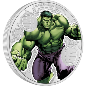 2023 Niue $1 Marvel's Incredible Hulk 1oz Silver Coin