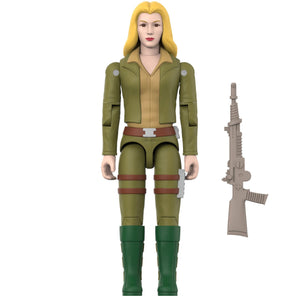 G.I. Joe Wv1 - Cover Girl (Blonde) ReAction+ Figure (O-ring)