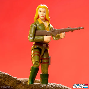 G.I. Joe Wv1 - Cover Girl (Blonde) ReAction+ Figure (O-ring)