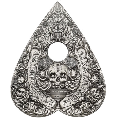 2025 Cameroon 2000Fr Spirit Board - Skulls 2oz Silver Coin