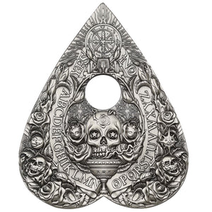 2025 Cameroon 2000Fr Spirit Board - Skulls 2oz Silver Coin