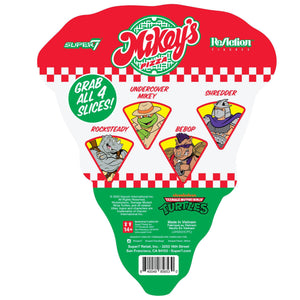 Teenage Mutant Ninja Turtles Wv10 - Undercover Michelangelo (Weird Pizza To Go) 3.75 Inch ReAction Figure