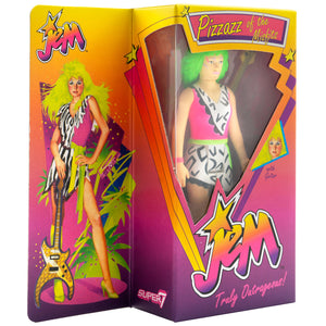 Jem And The Holograms Wv2 - Pizzaz (Neon) [Retro Box] ReAction Figure