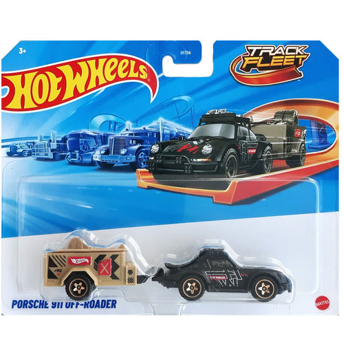 Hot Wheels Track Fleet 2025 Porsche 911 Off-Roader (BLACK) Die Cast Vehicle