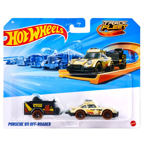 Hot Wheels Track Fleet 2025 Porsche 911 Off-Roader Die Cast Vehicle