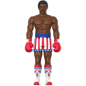 Rocky I Apollo Creed Boxing 3 3/4-Inch ReAction Figure