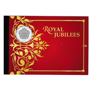 2013 50c Royal Jubilee Stamp & Coin Prestige Booklet