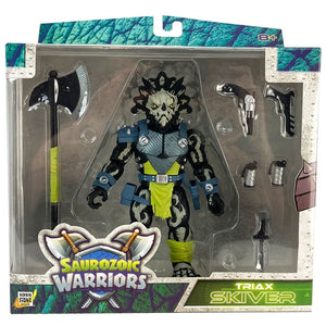 Saurozoic Warriors: Triax Skiver (Nightlands) 5-inch Scale Action Figure