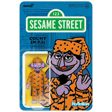 Sesame Street Wv06 - Count Von Count (Pjs) 3.75" Reaction Figure