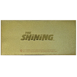 The Shining: Overlook Hotel Ball Gold-plated Replica Ticket