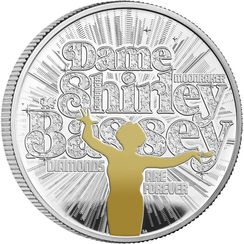 2023 UK £2 Music Legends - Shirley Bassey 1oz Silver Proof