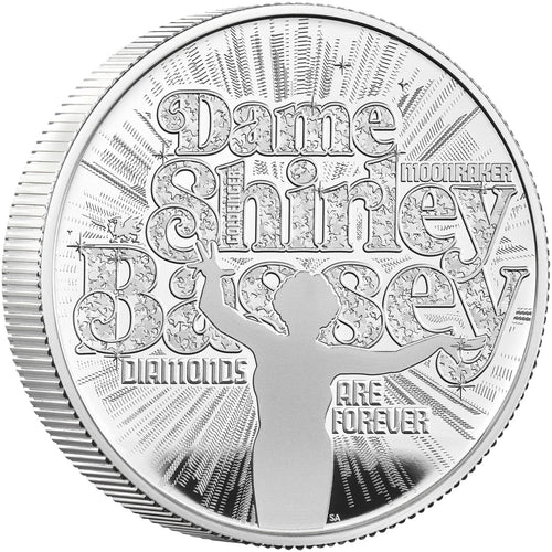 2023 UK £5 Music Legends - Shirley Bassey 2oz Silver Proof