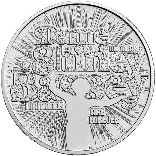 2023 UK £5 Music Legends - Shirley Bassey BU