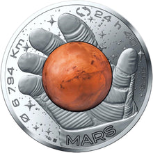 2025 France 10€ Space Odyssey - Mars Silver Coin
