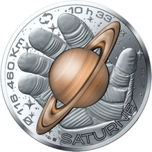 2025 France 10€ Space Odyssey - Saturn Silver Coin