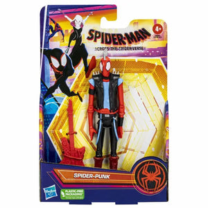 Spider-Man Spider-Verse Spider Punk 6-Inch Action Figure