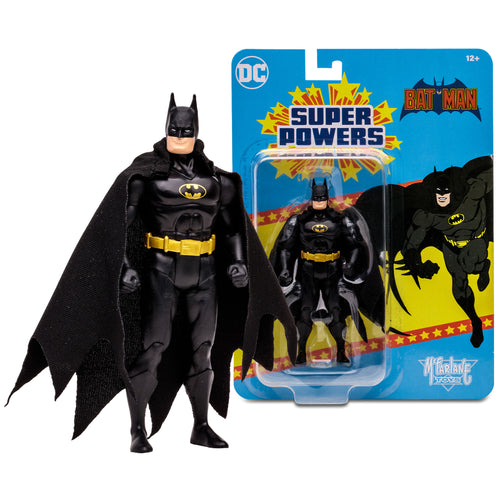DC Super Powers Batman (Black Suit Variant) 5-Inch Action Figure