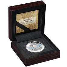 2026 Niue $2 Native Bees - Teddy Bear Bee Hologram 1oz Silver Proof Coin