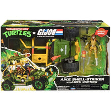 TMNT x GI Joe AWE Shell-Striker Vehicle w/April O'Neil 4.5" Scale Figure
