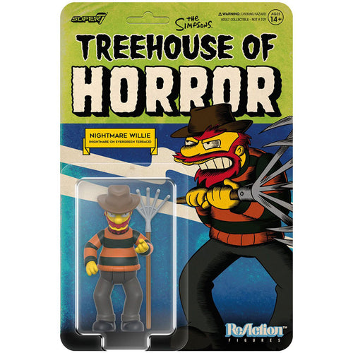 The Simpsons Treehouse of Horror Willie ReAction Figure