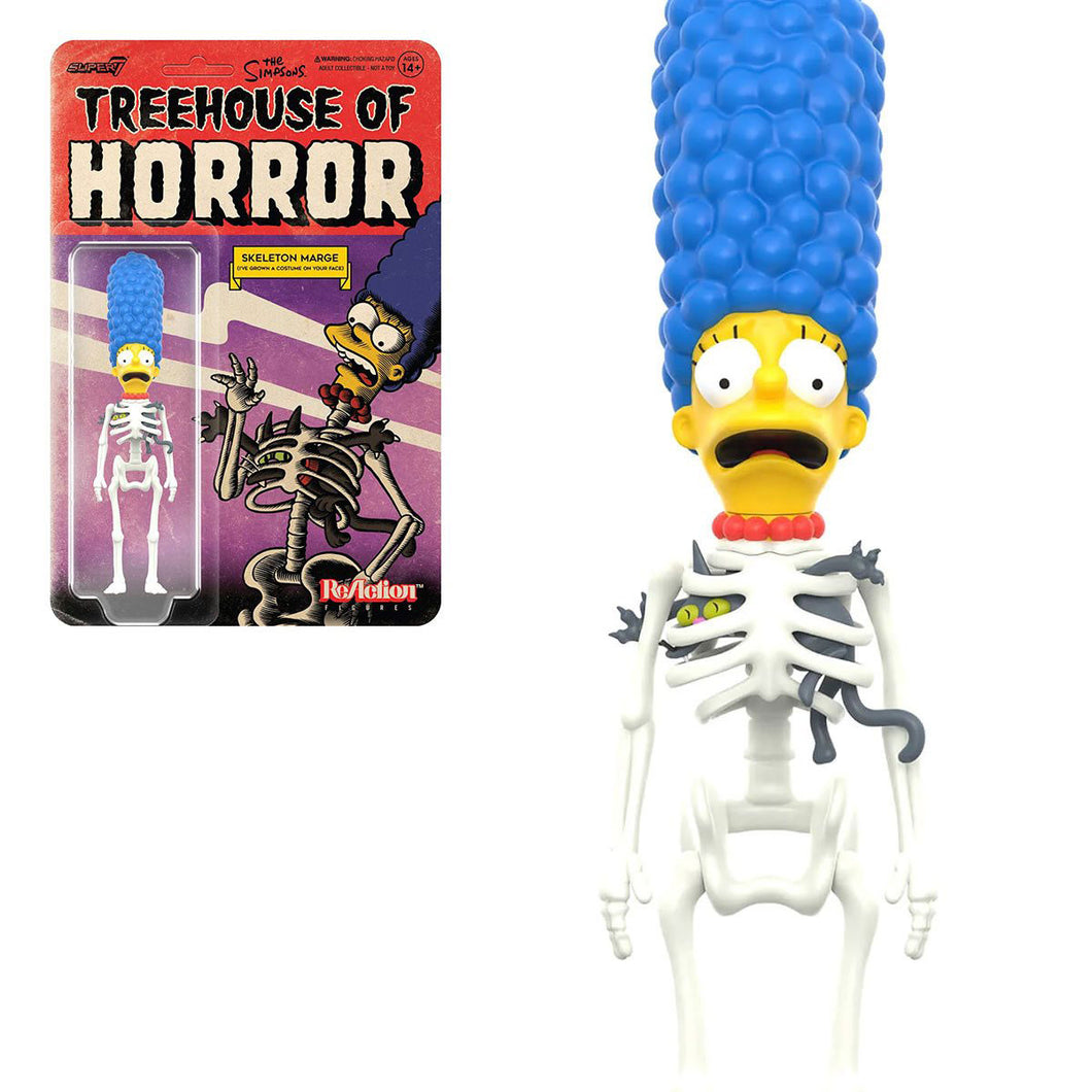 The Simpsons Skeleton Marge Simpson ReAction Figure