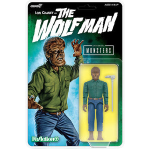 Universal Monsters Wv01 - The Wolf Man 3.75" Reaction Figure