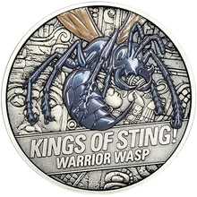 2026 Niue $2 Kings of Sting - Warrior Wasp 1oz Silver Coin