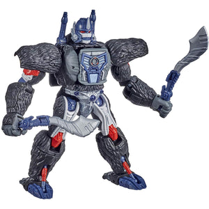 Transformers WFC Kingdom: Voyager Class - Optimus Primal Action Figure