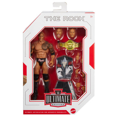 WWE Ultimates Wv25 The Rock 6-inch Action Figure