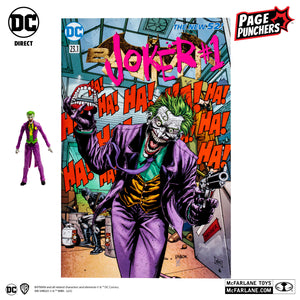 Page Punchers  - The New 52 - The Joker 3-inch Figure w/ Comic