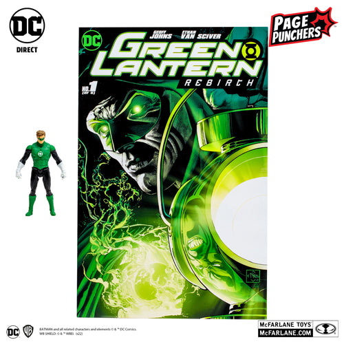 Page Punchers  - Rebirth - Green Lantern (Hal Jordan) 3-inch Figure w/ Comic