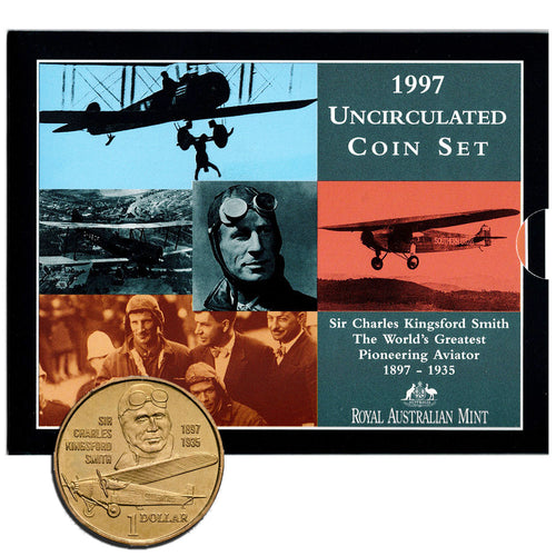 1997 Annual Uncirculated Set - Kingsford Smith